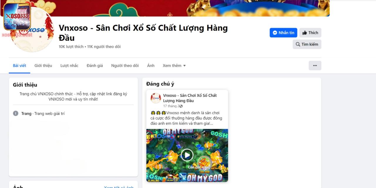 Follow Fanpage chính hãng để cập nhật nhiều tin tức hot